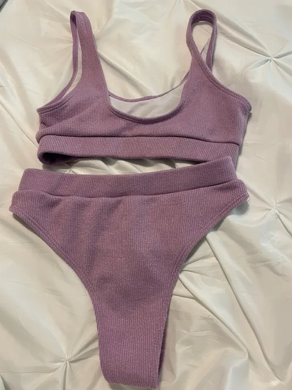SheIn Purple Bikini - Image 2