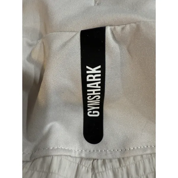 Gymshark Women's Speed 2 in‎ 1 Shorts Training Running Coconut White Medium M - Image 4