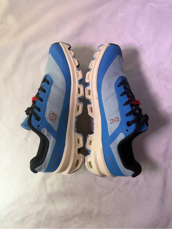 On Running Cloud Women's Aqua Blue Trail Running Shoe - Image 8