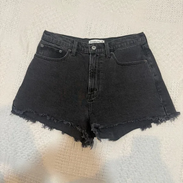 Abercrombie & Fitch 29 8 Curve Love high rise mom short SH 3581 - Image 9