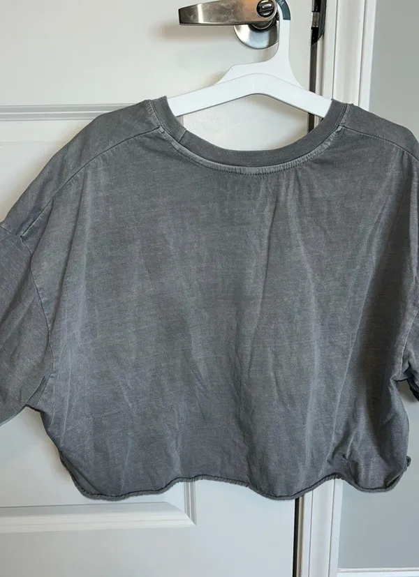 Goodie Two Sleeves ACDC Ripped Vneck - Image 3