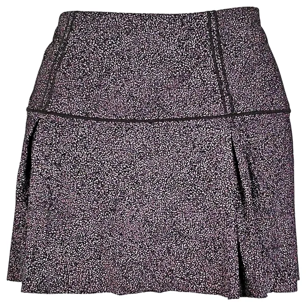 Lululemon Lost In Pace 13” Skirt Skort Salt Alpine White Black Size 4 - Image 2