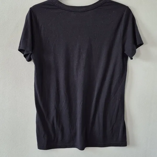 Whistles Womens T-Shirt Ca Va Graphic French Slogan Black Small - Image 3