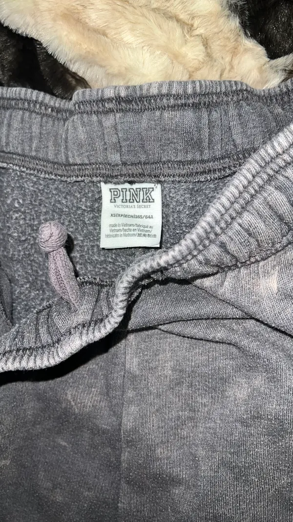 PINK Victoria's Secret sweatpants jogger baggy grey - Image 2
