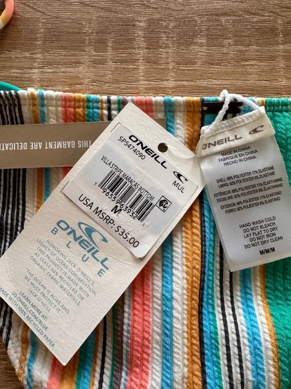O’Neill Villa Stripe Maracas Bikini - Image 16
