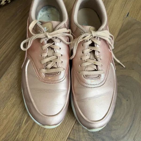 Nike Air Max Thea SE Metallic Red Bronze Rose Gold Sneakers 10 - Image 4