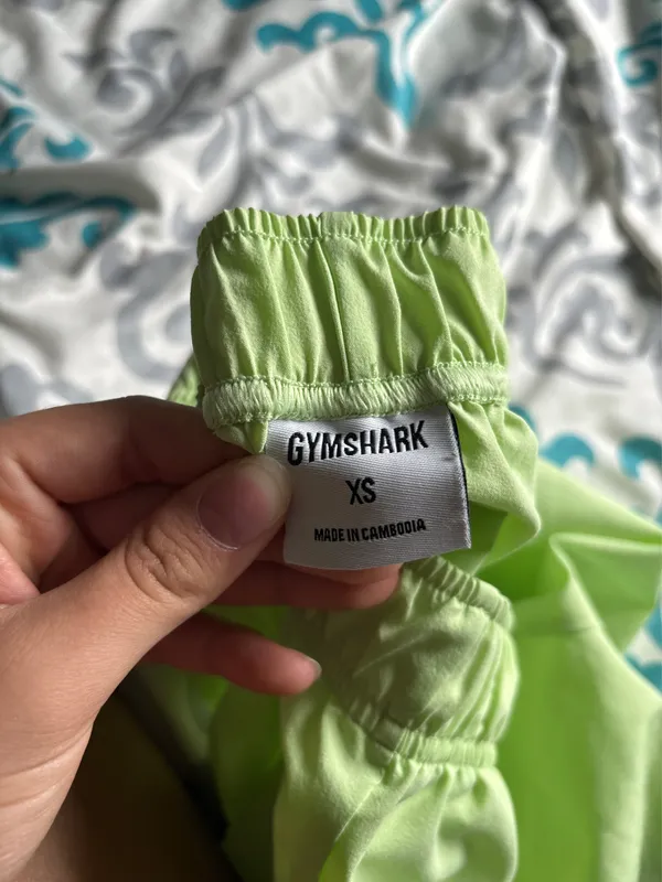 Green Gym shark shorts - Image 3