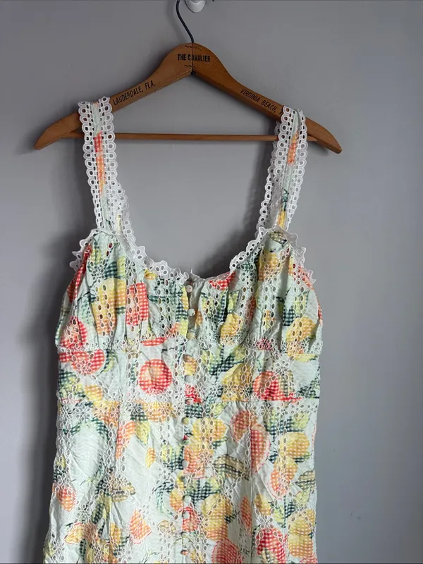 By Anthropologie Ruffled Eyelet Dress - Image 5