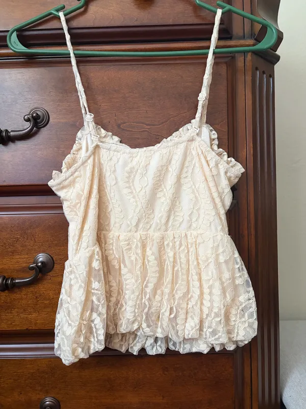 Free People Cream Top - Image 2