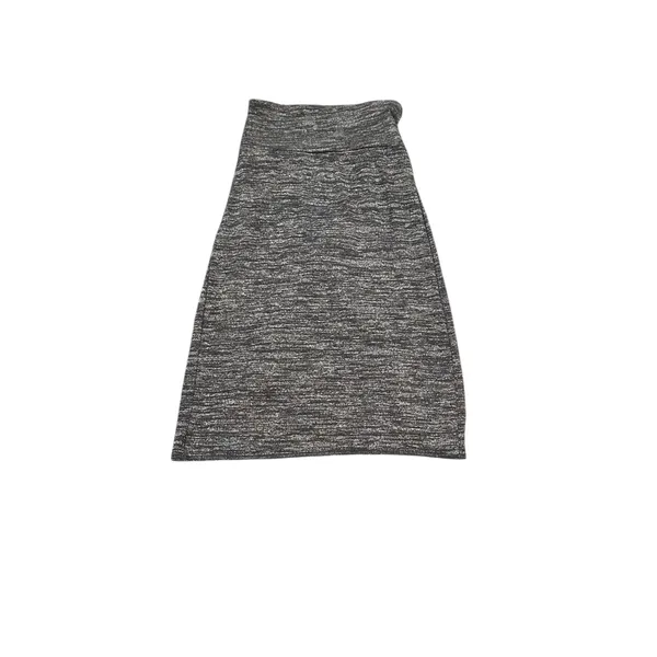 Aritzia Wilfred Free Tyra Heathered Grey Bodycon Skirt XS - Image 3