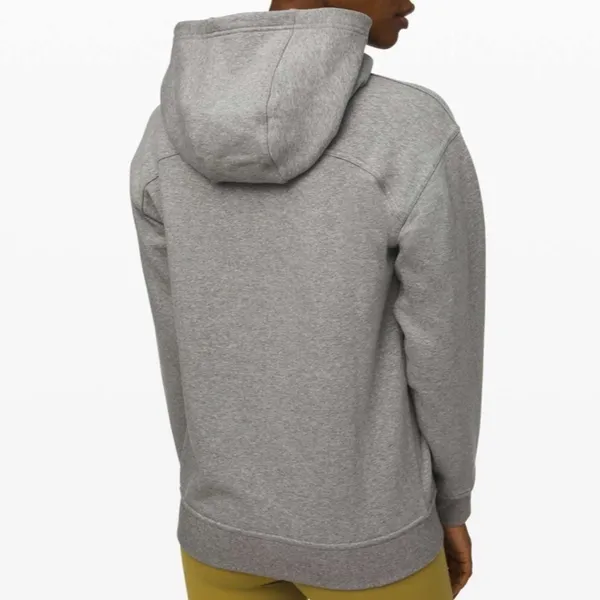 Lululemon All Yours Hoodie Heathered Core Medium Grey Small - Image 5