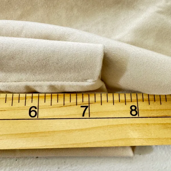 Abercrombie Fitch Stretch Chino Shorts Khaki Size‎ 26 Pleated Front Casual RETRO - Image 7