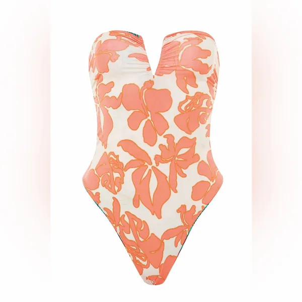 MAAJI Cali Sunset Soleil Bandeau One Piece, Size Medium, $179 - Image 3