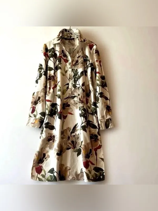 Zara Printed Tunic / Shirt Dress Size Small - Image 5