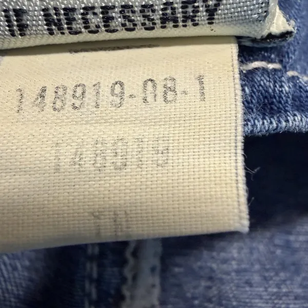 Y2K 1990's Vintage Gap Denim Dress Overalls Size Small 100% Cotton Romper Jumper - Image 5