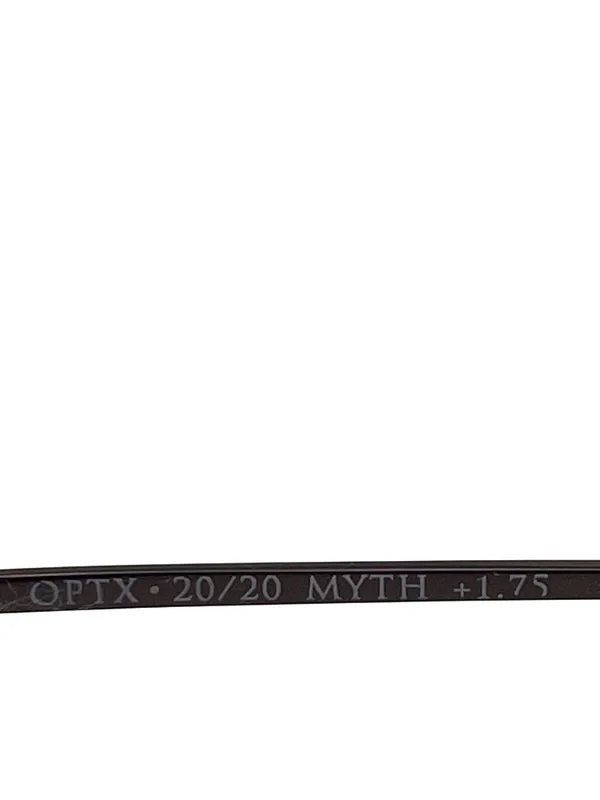 OPTX 20/20 Myth +1.75 Reading Glasses With Tortoise Arms & Black Frames PD 62 - Image 5