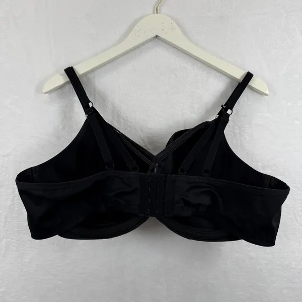Elomi 5178 Black Full Coverage Underwire Bra‎ 44DDD Size undefined - Image 5
