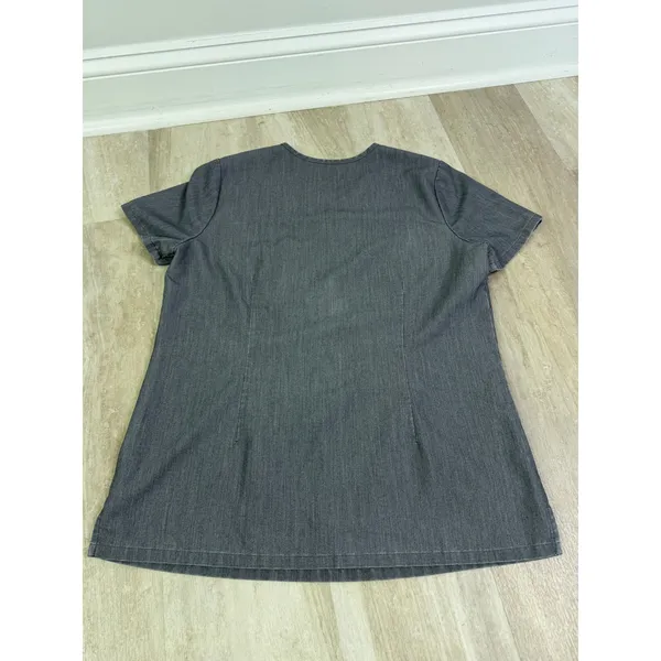 Figs Catarina One-Pocket Scrub Top Graphite Gray Size Small FW1000 - Image 7