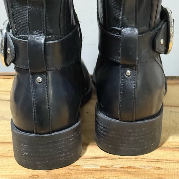 Marc Fisher Gatway Leather Riding Boots‎ Size 6 A40 - Image 10