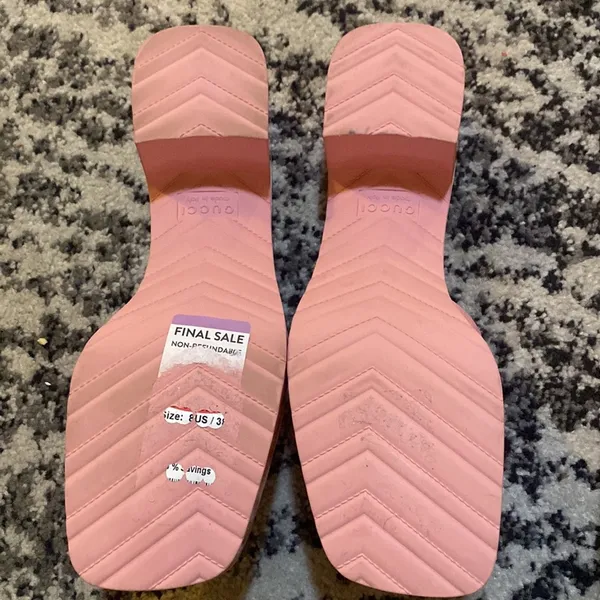 Gucci Rubber Logo Sandal Slipper size 38 - Image 6