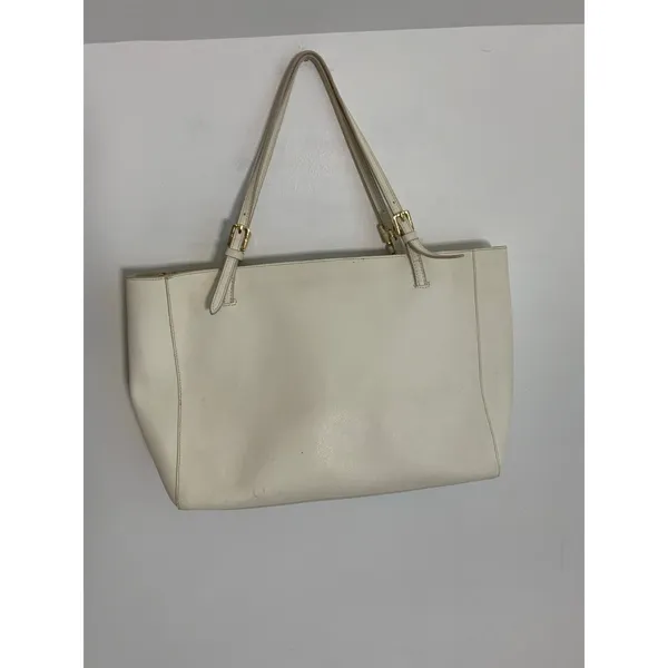 Tory Burch Cream Large Leather shoulder bag‎ - Image 4