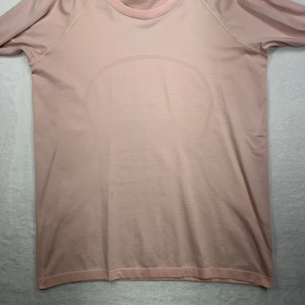 Lululemon Size 16 Swiftly Tech Long Sleeve 2.0 Pink Mist Activewear Top W3DFKS - Image 7