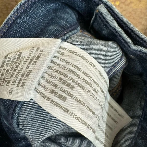 Abercrombie & Fitch Utra High Rise Super Skinny Ankle Center Seam Jeans 4/27 - Image 4
