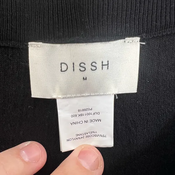 DISSH- Alias Textured Knit Pant Black Size M - Image 6