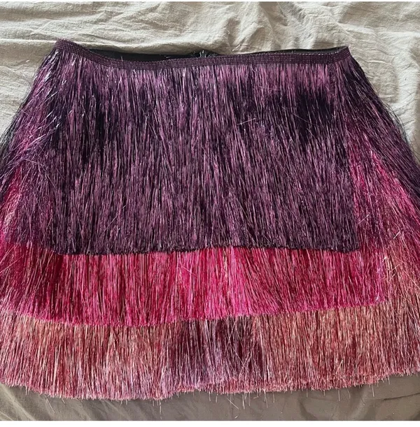 Nasty Gal fringe skirt - Image 2