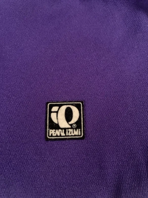 Vintage Pearl Izumi Technical Wear Cycling Pullover Large Purple Made USA - Image 3