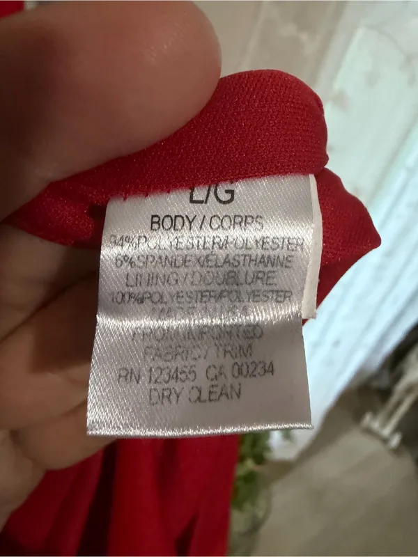 Design Lab Red Sleeveless Shift Mini Dress - Image 5