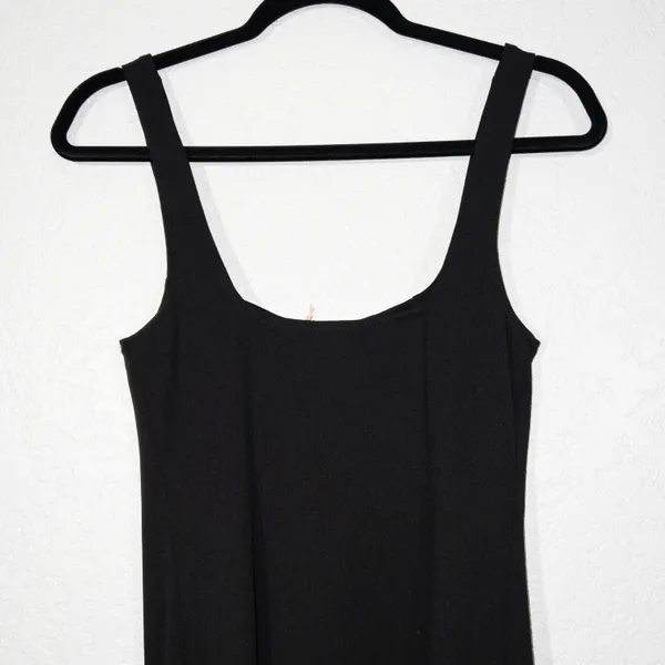 Show Me Your Mumu NWT Black Belinda Stretch Crepe Gown Size Small - Image 8