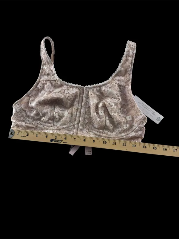 Victoria's Secret Lace Front-Closure Comfort Bra in Light Beige nwt - Image 7