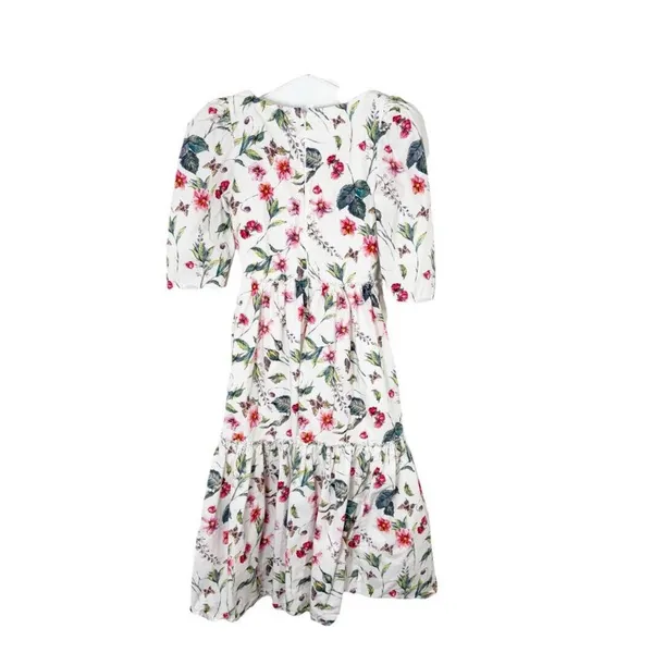 Ivy City Co Cora white floral dress Size XS - Image 5