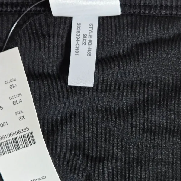 J. Crew Ribbed-trim hipster full-coverage‎ bikini bottom Black 3X NWT - Image 5