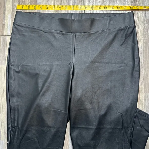 Torrid Faux Leather Leggings, Size 2 - Image 7