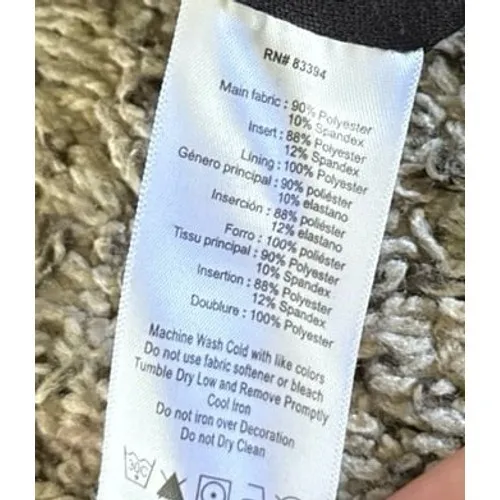 ASICS Women's Black Camo Running Shorts Size‎ Small - Image 8