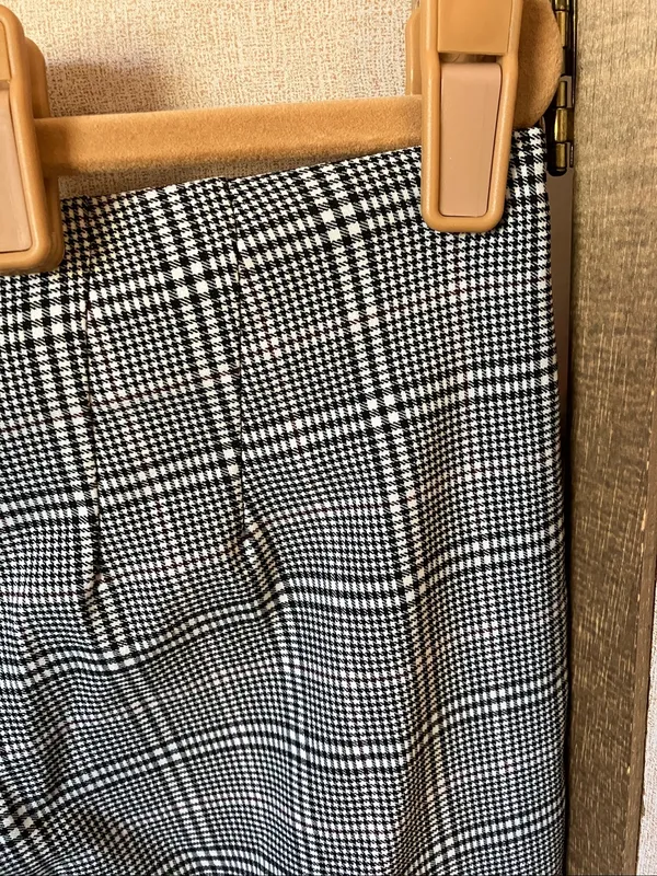 Time and Tru Black & White Plaid Slacks 16 - Image 11