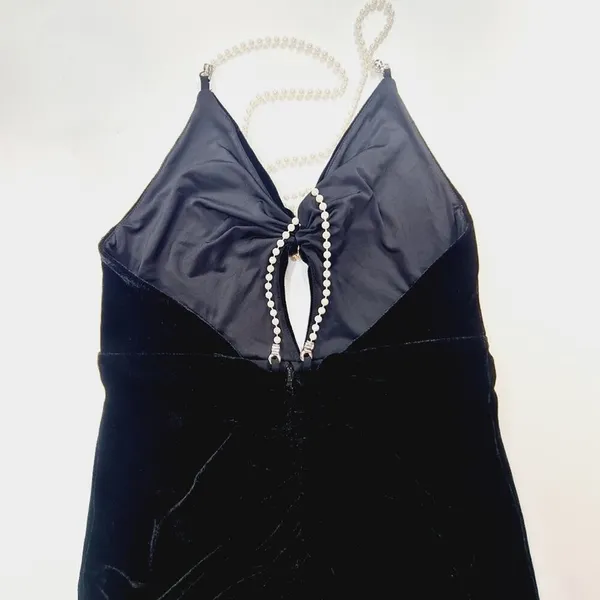 MAJORELLE Amore Gown in Black Small - Image 10