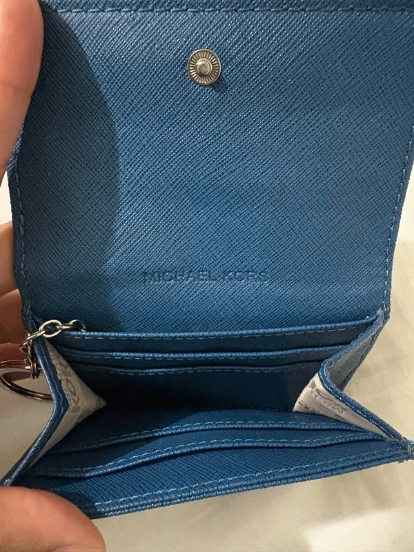 Michael Kors Blue Small Wallet   - Image 3