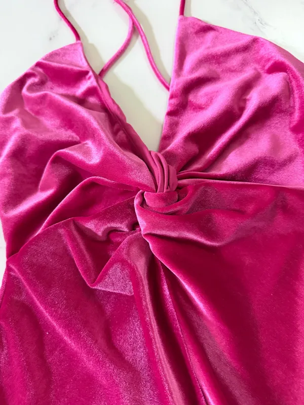 Revolve Velvet Dress Mini - Image 5