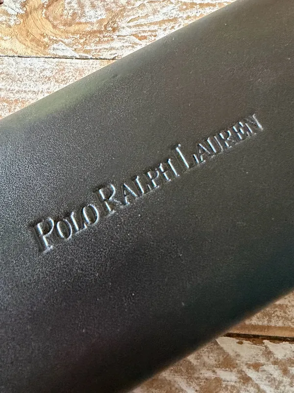 🕶️Polo Ralph Lauren Black Eyeglass Case Hard Protective Case🕶️ ~ case only - Image 8