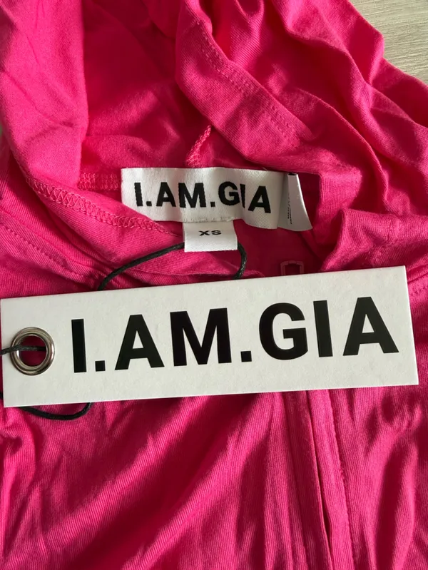 I.AM.GIA Blare Hoodie Pink XS NWT IN PACKAGE - Image 8