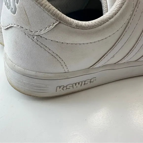 K-Swiss Classic Shoes Womens Size 5 White Tennis Low Vintage Sneakers UK‎ 4.5 - Image 5