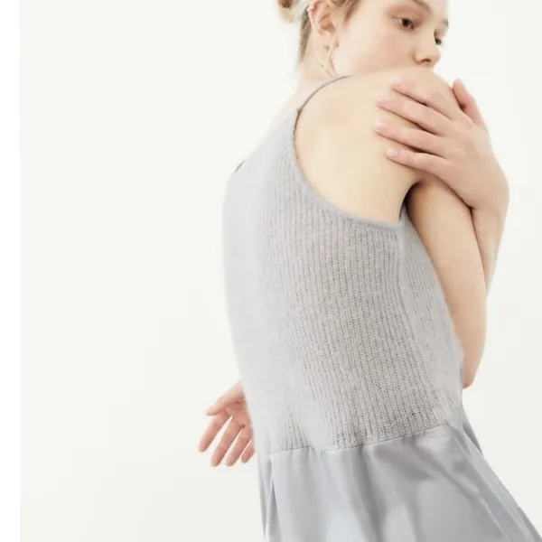 Zara New COMBINATION‎ KNIT DRESS - Image 2