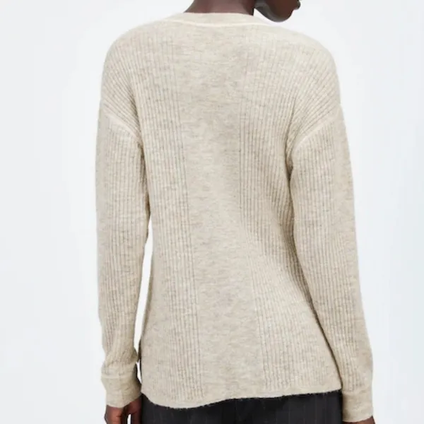 Madewell Crewneck Alpaca Blend Rib Women's Sweater - Image 5