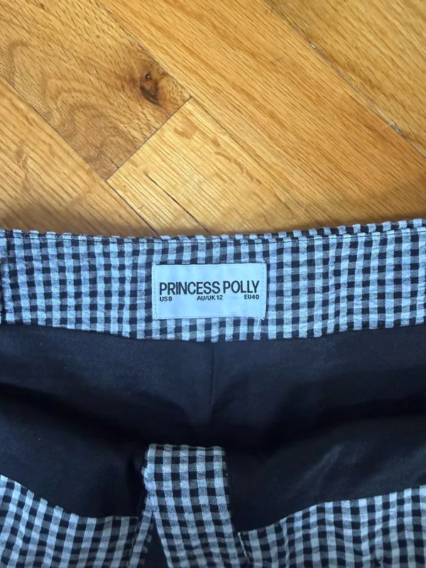 Princess Polly Gingham Micro Shorts - Image 5