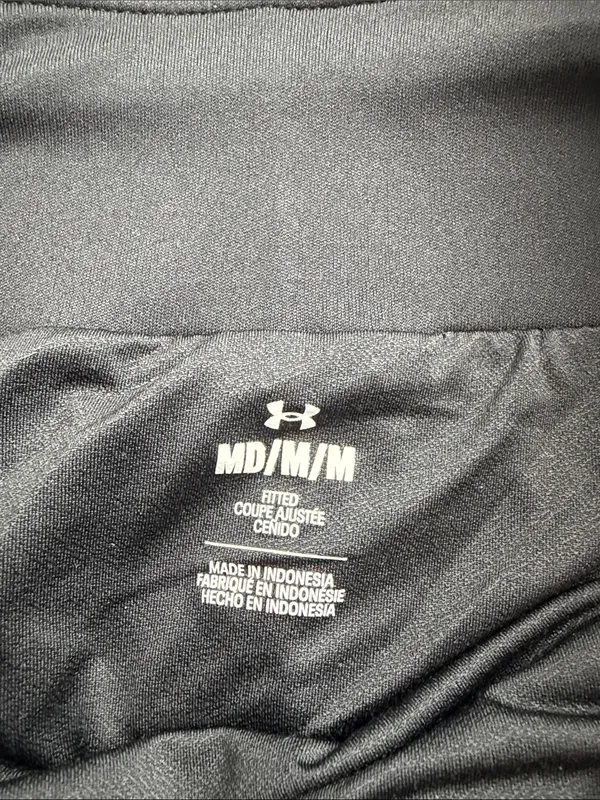 Women’s Under Armour Black Highwaisted Running Shorts - Image 4