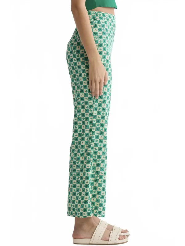 Billabong x Mami Wata Going Coastal Flare Pants NWT Multi Blue Print XL - Image 5