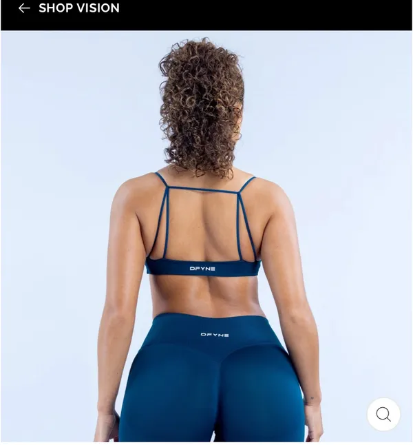 Dfyne Vision Twist Front Sports Bra - Image 4